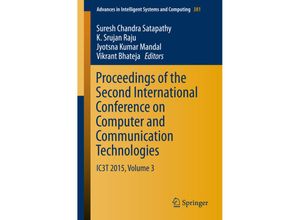 9788132225256 - Proceedings of the Second International Conference on Computer and Communication Technologies Kartoniert (TB)