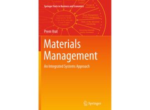 9788132235552 - Springer Texts in Business and Economics   Materials Management - Prem Vrat Kartoniert (TB)