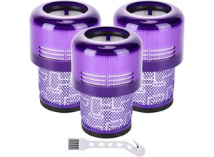 9788366227101 - Filter für Dyson V11 3 Packungen Ersatzfilter für Dyson V11 V15 SV14 SV17 SV22 Detect Animal Absolute Extra Pro Torque Drive Motorhead Staubsauger