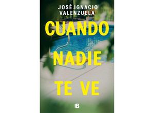 9788466675192 - Cuando nadie te ve - Jose Ignacio Valenzuela Kartoniert (TB)