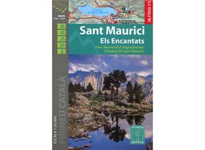 9788480907347 - Alpina Wanderkarte   Wanderkarte Sant Maurici Karte (im Sinne von Landkarte)