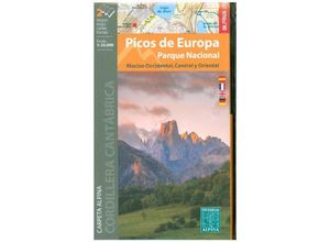 9788480907804 - Wanderkarte Nationalpark Picos de Europa Karte (im Sinne von Landkarte)