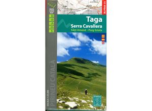 9788480909853 - Alpina Wanderkarte   Taga Serra Cavallera Karte (im Sinne von Landkarte)