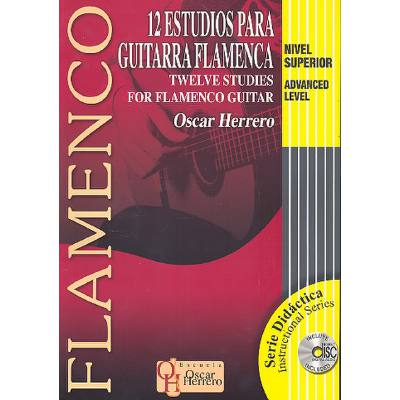 9788493626006 - 12 Estudios para guitarra flamenca