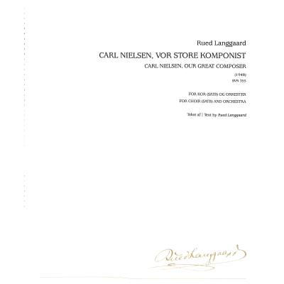 9788759835661 - Carl Nielsen vor store Komponist