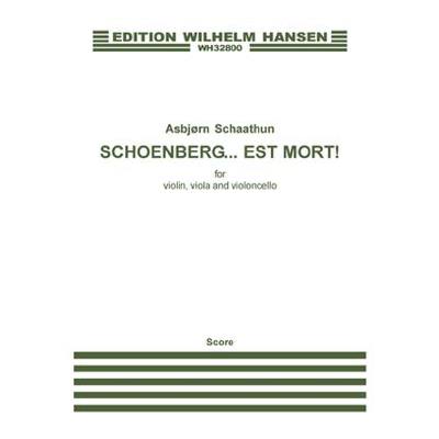 9788759837719 - Schönberg est mort