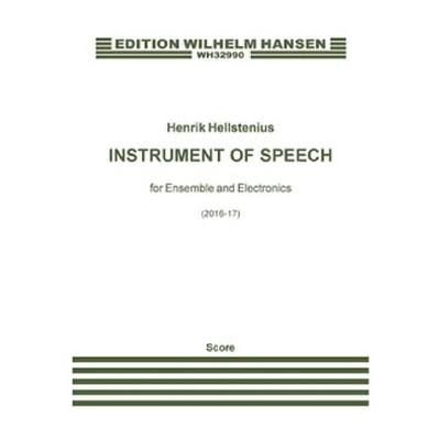 9788759839768 - Instrument of speech