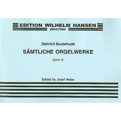 9788759850329 - Sämtliche Orgelwerke 3