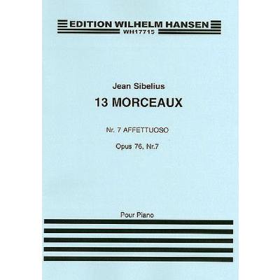 9788759852231 - 13 morceaux op 76 7 affetuoso