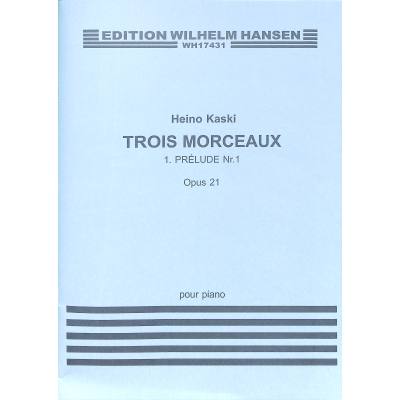 9788759873915 - Prelude op 21 1 | 3 Morceaux