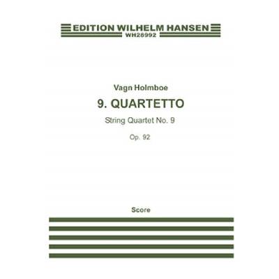 9788759884553 - Quartett 9 op 92