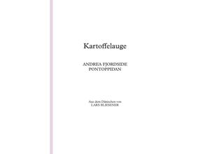 9788797032794 - Kartoffelauge - Andrea Fjordside Pontoppidan Geheftet