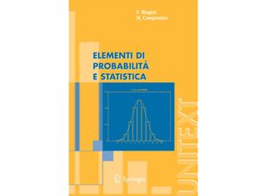 9788847003309 - UNITEXT   Elementi di Probabilità e Statistica - F Biagini M Campanino Kartoniert (TB)