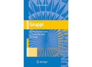 9788847006225 - UNITEXT   Gruppi - Antonio Machì Kartoniert (TB)