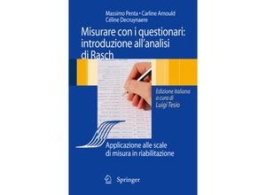 9788847007703 - Analisi di Rasch e questionari di misura - Massimo Penta Carlyne Arnould Céline Decruynaere Kartoniert (TB)