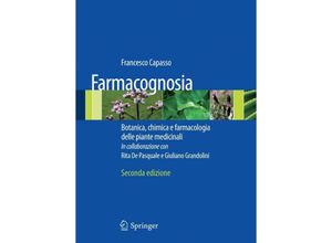 9788847016514 - Farmacognosia - Francesco Capasso R de Pasquale G Grandolini Kartoniert (TB)