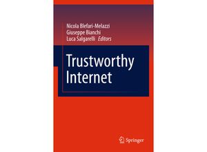 9788847018174 - Trustworthy Internet Kartoniert (TB) 9788847018174 - Trustworthy Internet Kartoniert (TB)