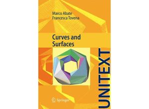 9788847019409 - UNITEXT   Curves and Surfaces - M Abate F Tovena Kartoniert (TB)