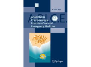 9788847020139 - Anaesthesia Pharmacology Intensive Care and Emergency APICE Kartoniert (TB)