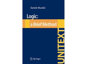 9788847023604 - UNITEXT   Logic a Brief Course - Daniele Mundici Kartoniert (TB)