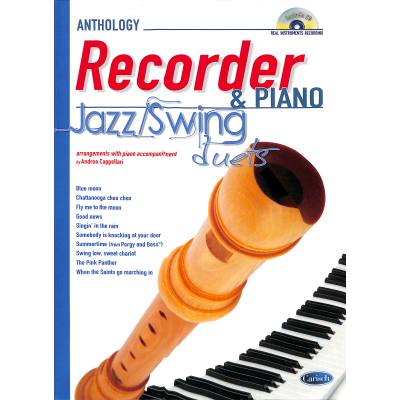 9788850724765 - Noten Jazz Swing Duets for Recorder & Piano ML 3475 incl CD & Klavierstimme