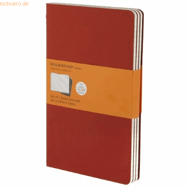 9788862931014 - Notizheft Cahier L A5 13x21cm VE=3 Stück liniert preiselbeer