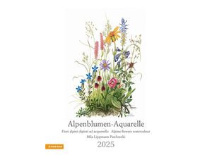 9788868397432 - Alpenblumen-Aquarelle Kalender 2025