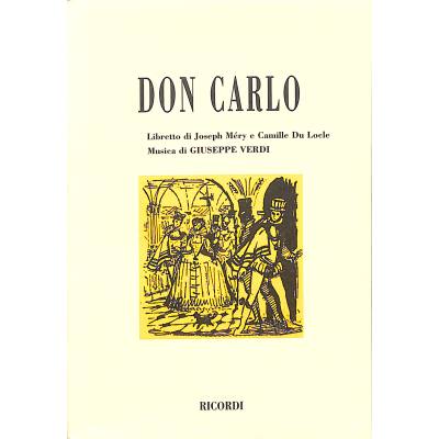 9788875923242 - Don Carlos (4 Akte)