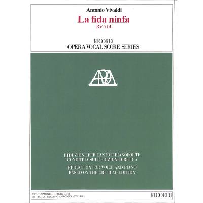 9788875929527 - La fida ninfa RV 714