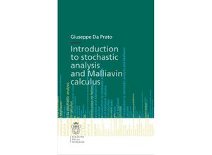 9788876424977 - Introduction to Stochastic Analysis and Malliavin Calculus - Giuseppe Da Prato Kartoniert (TB)