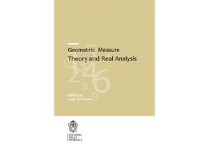 9788876425226 - Geometric Measure Theory and Real Analysis Kartoniert (TB)