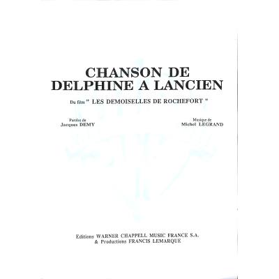 9788882912840 - Chanson de Delphine a Lancien 9788882912840 - Chanson de Delphine a Lancien