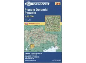 9788883150937 - Tabacco topographische Wanderkarte Piccole Dolomiti Pasubio Karte (im Sinne von Landkarte)