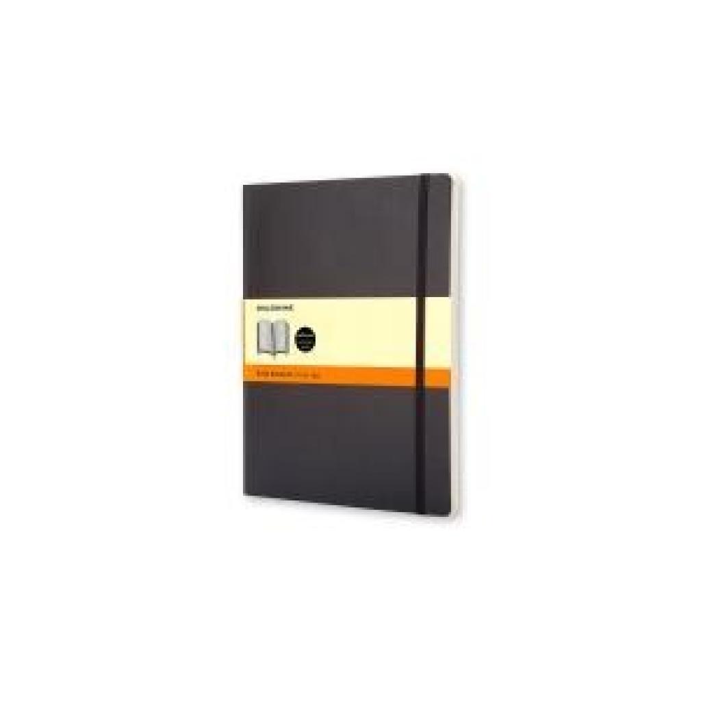 9788883707223 - Notizbuch 707223 Classic Collection flexibler Einband schwarz A4 liniert 70g 96 Blatt   192 Seiten 9788883707223 MOLESKINE