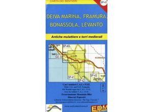 9788896107126 - EDM Wanderkarte   SP41   EDM Wanderkarte Deiva Marina Framura Bonassola Levanto Karte (im Sinne von Landkarte)