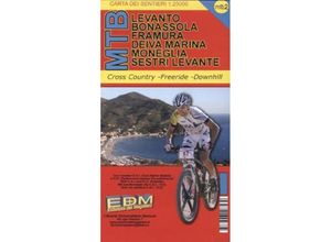 9788896107539 - MTB Levanto Bonassola Framura Deiva Marina Moneglia Sestri Levante Mountainbike-Karte Karte (im Sinne von Landkarte)