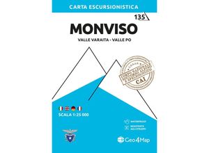 9788899606978 - Monviso Karte (im Sinne von Landkarte)