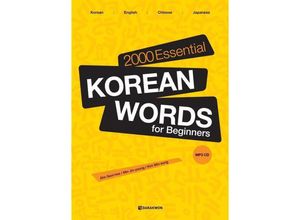 9788959957811 - 2000 Essential Korean Words for Beginners m 1 Audio-CD - Seol-hee Ahn Jin-young Min Min-sung Kim Kartoniert (TB)