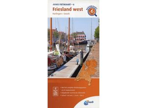 9789018047078 - 6 Friesland west (Harlingen   Sneek) Karte (im Sinne von Landkarte)