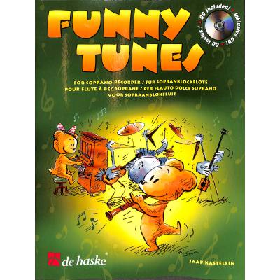 9789043106467 - Funny Tunes für Sopranblockflöte m Audio-CD - Jaap Kastelein Kartoniert (TB)