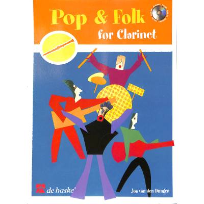 9789043110655 - Pop + Folk for clarinet