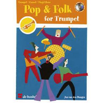 9789043110662 - Pop + Folk for trumpet