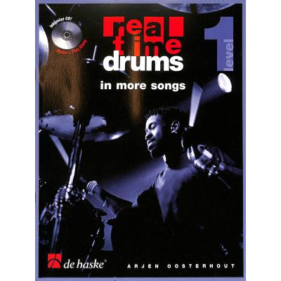 9789043118613 - Real Time Drums   Real Time Drums in More Songs m Audio-CD - Arjen Oosterhout Geheftet