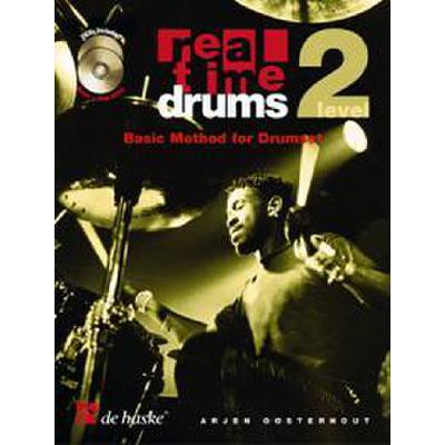 9789043120135 - Real time drums 2 - basic method for drumset