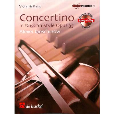 9789043120531 - Concertino op 35 in russian style