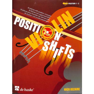 9789043122986 - Violin - Position Shifts - Nico Dezaire Geheftet