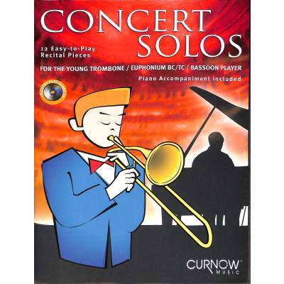 9789043123549 - Concert solos for the young trombone player