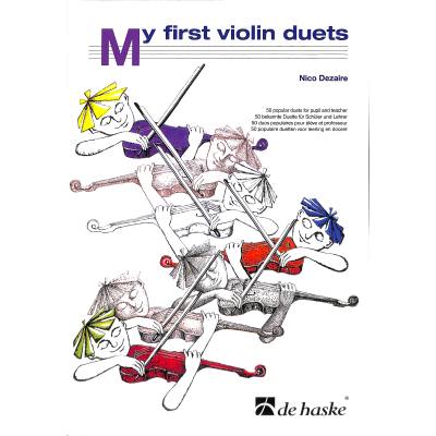 9789043131360 - My first violin Duets