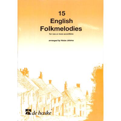 9789043137812 - 15 English Folkmelodies