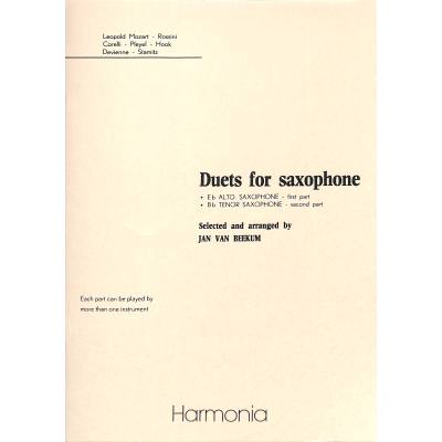 9789043137874 - Duets for saxophon